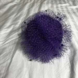 Vintage America | Accessories | Vintage Purple Netted Veil 